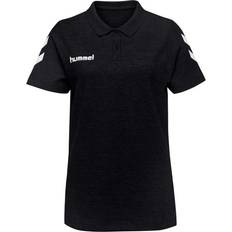 Dam - Viskos Pikétröjor Hummel Go Polo Shirt Women - Black