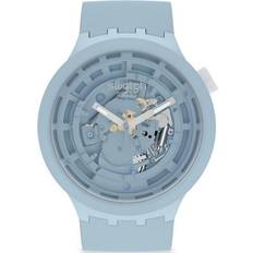 Swatch Analog - Herr - Inget index Armbandsur Swatch C-Blue (SB03N100)