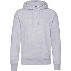Fruit of the Loom Tröjor Fruit of the Loom Classic Hooded Sweat - Heather Grey