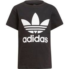 adidas Kid's Adicolor Trefoil T-Shirt - Black/White (H25245)