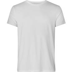 Resteröds Elastan/Lycra/Spandex Överdelar Resteröds Bamboo Crew Neck T-shirt - White