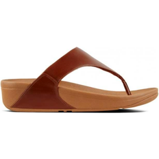 Fitflop Sandaler Fitflop Lulu Leather Toe-Post - Light Tan