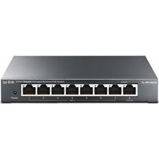 TP-Link Gigabit Ethernet - PoE Switchar TP-Link TL-RP108GE