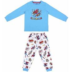 Creda Spiderman Pyjamas - Blue/White