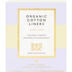 DeoDoc Trosskydd DeoDoc Organic Cotton Liners 24-pack