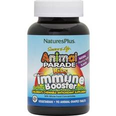 Bär - E-vitaminer Vitaminer & Mineraler Nature's Plus Animal Parade Kids Immune Booster Tropical Berry 90 st