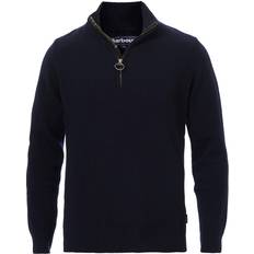 Barbour Blåa - One Size - Ull Kläder Barbour Holden Half Zip Sweater - Navy
