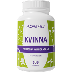 D-vitaminer - Kisel Vitaminer & Mineraler Alpha Plus Kvinna 100 st