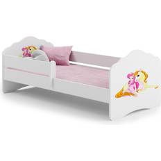 Kobi Girl with Wings Fala Cot with Mattress & Protective Edge 70x140cm
