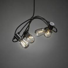 Gula - LED-belysning Gnosjö Konstsmide Oval Amber Ljusslinga 40 Lampor