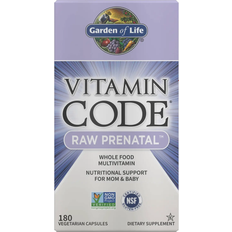 Garden of Life Vitamin Code RAW Prenatal 180 st