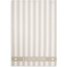 Lexington Icons Twill Waffle Striped Kökshandduk Beige (70x50cm)