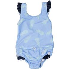 0-1M Baddräkter Barnkläder Geggamoja UV Swimsuit Baby - Pineapple