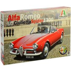 Italeri Modellsatser Italeri Alfa Romeo Giulietta Spider 1300 3653 1:24