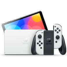 Bärbar Spelkonsoler Nintendo Switch OLED Model - White