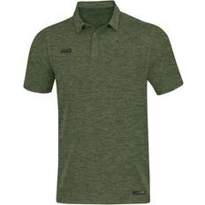 JAKO Premium Basics Polo Shirt Unisex - Khaki Melange
