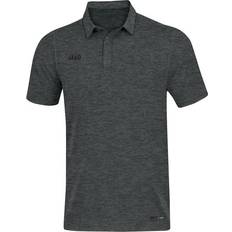 JAKO Premium Basics Polo Shirt Unisex - Anthracite Melange