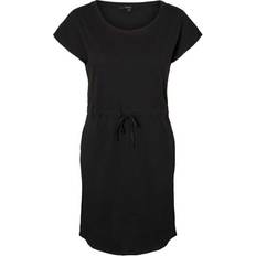 Vero Moda Bomull - Dam - Korta klänningar Vero Moda April Short Dress - Black