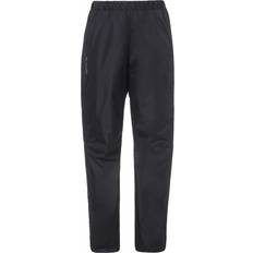34 - Dam - XL Regnkläder Vaude Women's Fluid Full-Zip Rain Pants - Black