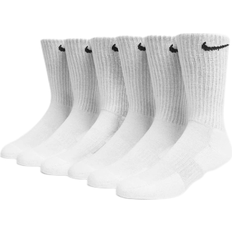 Långa klänningar - XL Kläder Nike Everyday Cushioned Training Crew Socks Unisex 6-pack - White/Black