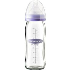 Lansinoh Nappflaskor Lansinoh Glass Feeding Bottle with NaturalWave Teat 240ml
