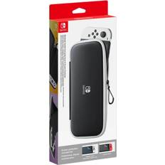 Nintendo AAA Gamingtillbehör Nintendo Switch Carrying Case & Screen Protector (OLED)