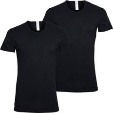 Sloggi Elastan/Lycra/Spandex Överdelar Sloggi 24/7 T-shirt 2-Pack - Black
