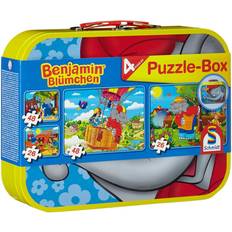 Schmidt Spiele Puzzle Box Benjamin Blümchen 2x48 + 2x26 Bitar