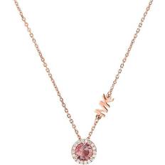 Michael Kors Premium Necklace - Rose Gold/Pink