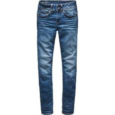 G-Star Jeans G-Star Midge Saddle Straight Jeans - Medium Indigo Aged