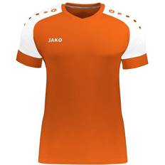JAKO Champ 2.0 Short-Sleeved Jersey Unisex - Neon Orange/White