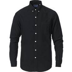 Bomull - Dam - Oxfordskjortor Colorful Standard Organic Button Down Shirt Unisex - Deep Black
