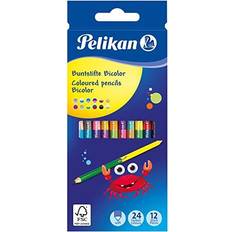 Pelikan Buntstifte Bicolur Coloured Pencils 12-pack