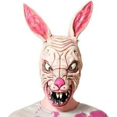 Beige Ani-Motion masker Th3 Party Mask Halloween Kanin Latex