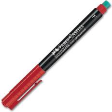 Faber-Castell Markers Faber-Castell Multimark Overhead Marker Permanent F Red