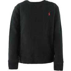 Ralph Lauren Polyester Överdelar Ralph Lauren Junior Crew Neck Sweatshirt - Polo Black (323772102004)