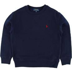 Ralph Lauren Polyester Överdelar Ralph Lauren Junior Crew Neck Sweatshirt - Navy (323772102002)