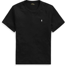 Polo Ralph Lauren Herr - S T-shirts Polo Ralph Lauren Short Sleeve Crew Neck Jersey T-shirt - Black/White