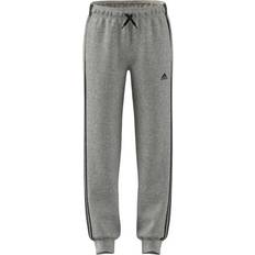 adidas Boy's Essentials 3-Stripes Joggers - Medium Grey Heather/Black (GQ8899)