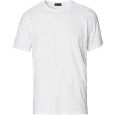 Stenströms Herr T-shirts & Linnen Stenströms Solid Cotton T-shirt - White