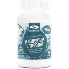 Healthwell Vitaminer & Mineraler Healthwell Magnesium L Threonate 1000mg 90 st