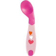 Chicco Rosa Nappflaskor & Servering Chicco First Spoon First 8M +