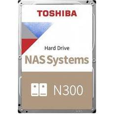 Toshiba S-ATA 6Gb/s Hårddiskar Toshiba N300 HDWG460UZSVA 256MB 6TB