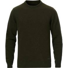Barbour L Tröjor Barbour Patch Crew Sweater - Seaweed Green