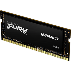 32 GB - 3200 MHz - SO-DIMM DDR4 RAM minnen Kingston Fury Impact SO-DIMM DDR4 3200MHz 32GB (KF432S20IB/32)