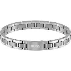 Hugo Boss Herr Armband Hugo Boss Metal Link Essentials Bracelet - Silver