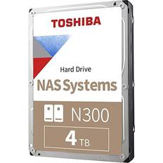 Toshiba S-ATA 6Gb/s Hårddiskar Toshiba N300 HDWG440UZSVA 256MB 4TB