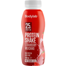 Bodylab Sport- & Energidrycker Bodylab Protein Shake Strawberry Milkshake 330ml 1 st