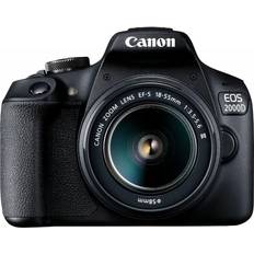 Canon Digitalkameror Canon EOS 2000D + EF-S 18-55mm F3.5-5.6 III