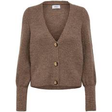 Only Clare Rib Knitted Cardigan - Green/Caribou